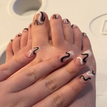 Glamour Nails - Mani and pedi! (Big left toe not shown because it's my bad toe) - Nail Salons Near Me - Fitchburg, Wisconsin Glamour Nails - Mani and pedi! (Big left toe not shown because it's my bad toe) - Nail Salons Near Me - Fitchburg, Wisconsin
