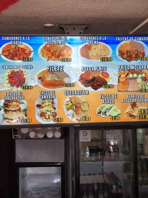 Menu photo 3 Mariscos Las Palmas Poplar-Cotton Center, CA