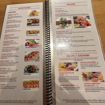 Shogun Restaurant - Menu - Japanese Near Me - La Verne, California