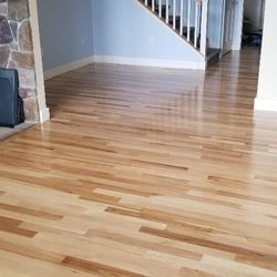 Woodman Floor Sanding Lakeside - Refinishing  prefinished birch Smith Cove Gilford NH