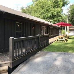 Exterior outside entrance of Highlands Smokehouse - Highlands, North Carolina Exterior outside entrance of Highlands Smokehouse - Highlands, North Carolina