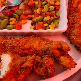 Four Friends Kitchen - Kids chicken finger meal with veggies - Southern Near Me - Denver, Colorado Four Friends Kitchen - Kids chicken finger meal with veggies - Southern Near Me - Denver, Colorado
