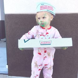 Krispy Kreme - Our visits here are a special treat for the whole family.