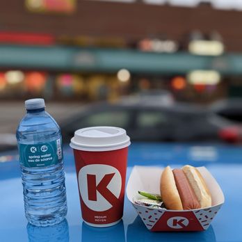 Circle K - Water, French vanilla, and a hot dog. Free with coupons. The French vanilla was horrible. It was watery and had little flavour. - Convenience Stores Near Me - Toronto, Ontario