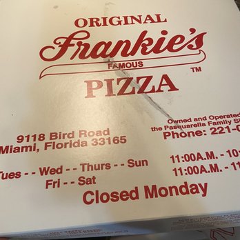 Frankie’s Pizza - Pizza Near Me - Miami, Florida