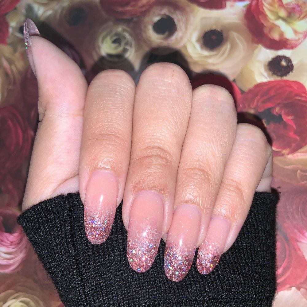 Pink glitter ombré Pink glitter ombré