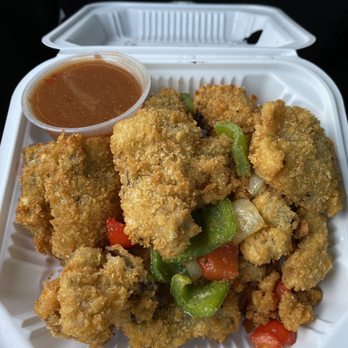 Green Lotus Restaurant - A10. Crispy Seasoning Oyster Mushroom - Vietnamese Near Me - San Jose, California