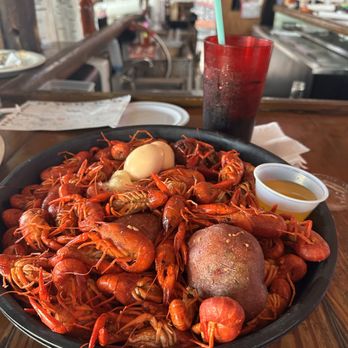 Rusty Hook Bar & Grill - Crawfish with boiled egg - Bars Near Me - Bacliff, Texas Rusty Hook Bar & Grill - Crawfish with boiled egg - Bars Near Me - Bacliff, Texas