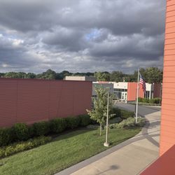 View from parking garage