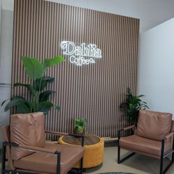 Cute seating area in the back