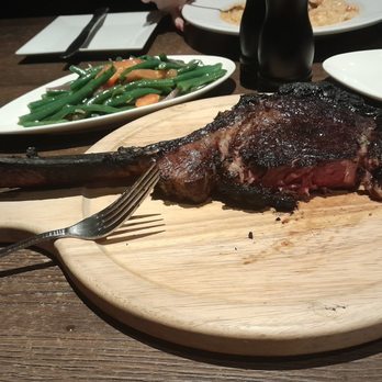 Flamestone American Grill - perfect Pittsburgh medium!....charred on the outside, pink on the inside - American Near Me - Oldsmar, Florida