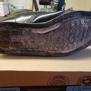 Shoe Cobbler - Boot before - Shoe Repair Near Me - Norco, California