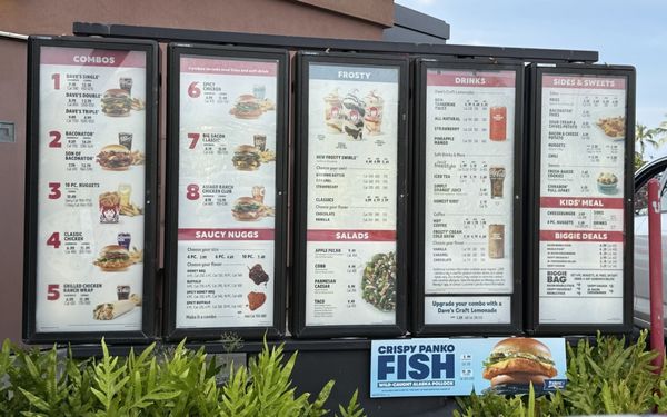 Menu photo 2 Wendy's Kailua, HI Menu photo 2 Wendy's Kailua, HI