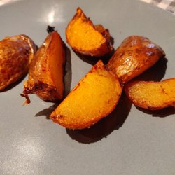 2x2 - Fried potatoes with the beet soup