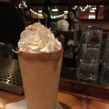 Tortilla Flats - Pumpkin piña colada. Maybe one of the best cocktails ever. - Mexican Near Me - Providence, Rhode Island