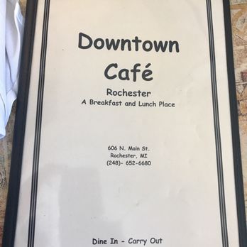 Downtown Cafe - Breakfast & Brunch Near Me - Rochester, Michigan Downtown Cafe - Breakfast & Brunch Near Me - Rochester, Michigan
