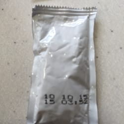 McDonald's - Expiration date on ketchup packet