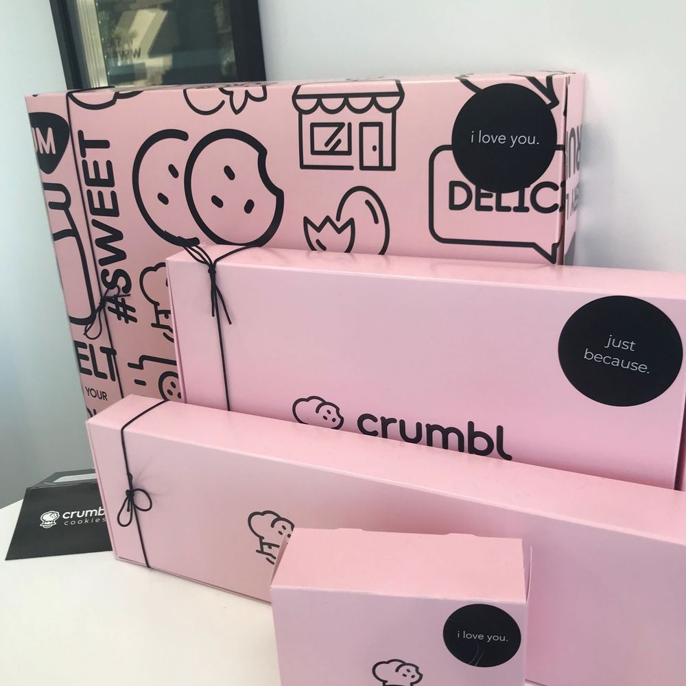 Crumbl - La Canada - Signature pink boxes. - Bakeries Near Me - Montrose, California