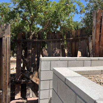 High Desert Affordable Fencing - Before repair - Fences & Gates Near Me High Desert Affordable Fencing - Before repair - Fences & Gates Near Me