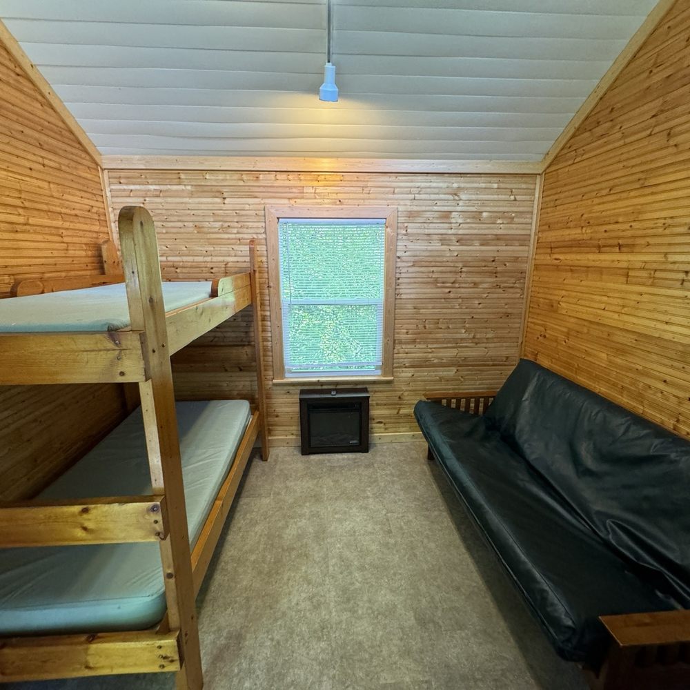 Hayes State Park Headquarters - Cabin 87 interior - Parks Near Me - Onsted, Michigan