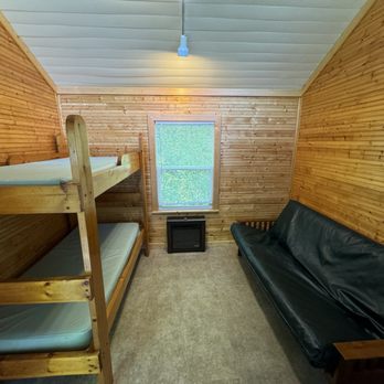 Hayes State Park Headquarters - Cabin 87 interior - Parks Near Me - Onsted, Michigan