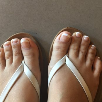 ChiChi Nails & Spa - After they fixed the French pedicure! I am very happy with the fix. - Nail Salons Near Me - Riverside, California