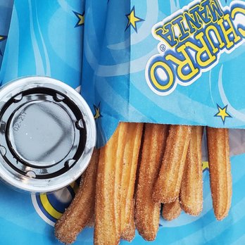 Churromania - Cinnamon sugar churros with chocolate dipping sauce - Desserts Near Me - Orlando, Florida