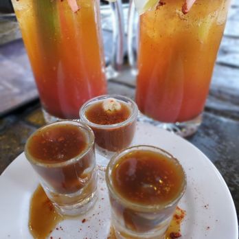 Via-Mar - There micheladas and oyster shooters are a go when you had a long night partying... bring me back to life - Seafood Near Me - Baldwin Park, California Via-Mar - There micheladas and oyster shooters are a go when you had a long night partying... bring me back to life - Seafood Near Me - Baldwin Park, California
