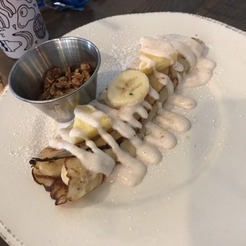 First Watch - Kids Fruit Crepe with granola - Breakfast & Brunch Near Me - Tomball, Texas First Watch - Kids Fruit Crepe with granola - Breakfast & Brunch Near Me - Tomball, Texas