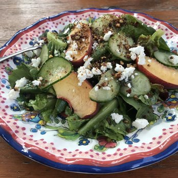Holy Grale - Seasonal peach salad - Beer Gardens Near Me - Louisville, Kentucky Holy Grale - Seasonal peach salad - Beer Gardens Near Me - Louisville, Kentucky