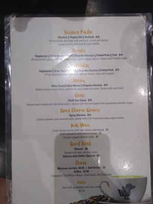 Menu photo 1 Los Dos Hombres The Entrance, NSW Menu photo 1 Los Dos Hombres The Entrance, NSW