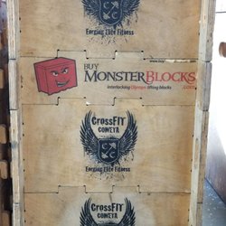 CrossFit Coweta - Our custom jerk blocks if Olympic lifting is your jam.