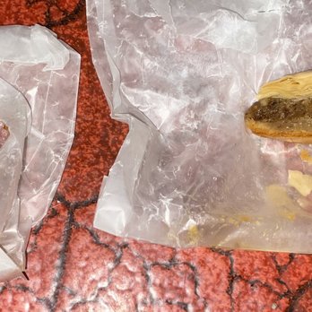 Rosewater Middle Eastern Grill - Left: basbousa, or namoura. Right: baklava. - Middle Eastern Near Me - Pittsburgh, Pennsylvania