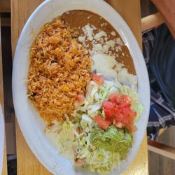 Chimichanga (2 hiding under the fixings)