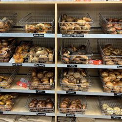 A&B Bagel, Deli and Grill III - Look at all these delicious bagels.