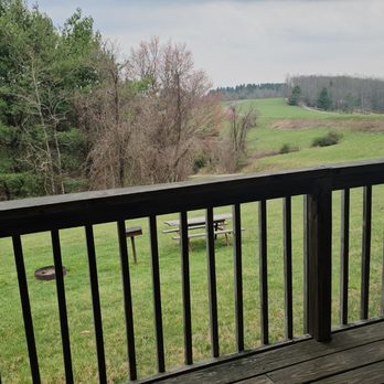Fancy Gap Cabins And Campground - Most motel guests spend their time on the porch enjoying the view. - Campgrounds Near Me - Fancy Gap, Virginia Fancy Gap Cabins And Campground - Most motel guests spend their time on the porch enjoying the view. - Campgrounds Near Me - Fancy Gap, Virginia