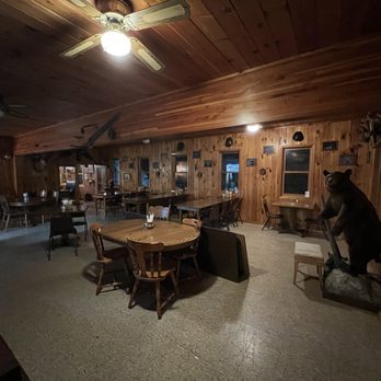 Antler Lodge Resort - Dining room- we were there very late in the evening so the dining room was closed. - Resorts Near Me - Bigfork, Minnesota