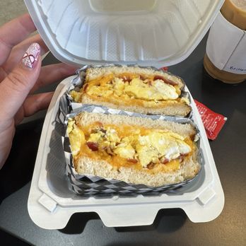 Rev'd Up Coffee & Classics - Breakfast sandwich. - Coffee & Tea Near Me - La Verne, California Rev'd Up Coffee & Classics - Breakfast sandwich. - Coffee & Tea Near Me - La Verne, California