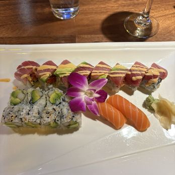Masa sushi - Crazy tuna roll, salmon sushi, and Cali roll. - Japanese Near Me - Clinton, Connecticut