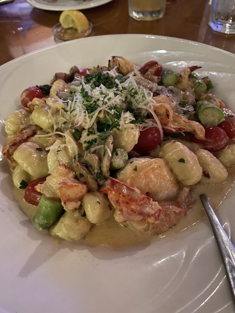 Order Gnocchi Thermidor food online from Sailfish Marina Resort store, West Palm Beach on bringmethat.com