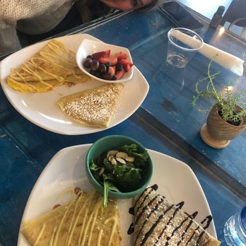 Adelle's - Two Better with Bacon crepes, a London's Calling, and The Royale - Creperies Near Me - Chattanooga, Tennessee