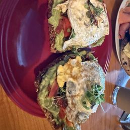 BLT avocado toast