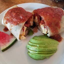 Sunrise Burrito. Yumm.