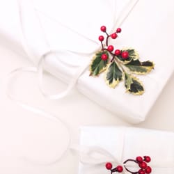 #yelpxmas - Collezione Fotografica - I pacchettini natalizi minimal che abbiamo realizzato quest'anno in show-room. È la prima foto che carico e non so se si fa così.