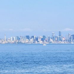 Bainbridge Island Ferry Terminal - View of Seattle departing from Bainbridge Island on MV Tacoma (4/26/25)