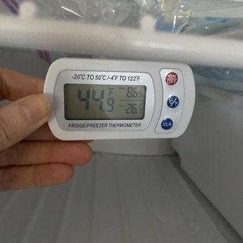 P.C. Richard & Son - The temperature in the freezer 5 hours after the replacement part was installed. - Electronics Near Me - Succasunna (Roxbury), New Jersey