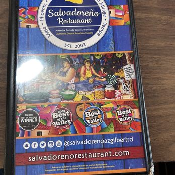 El Salvador Restaurant - Salvadoran Near Me - Mesa, Arizona