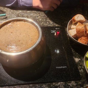 Simply Fondue - French Onion cheese fondue - amazing! - Fondue Near Me - Dallas, Texas