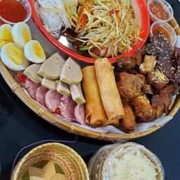 Lao platter (serves 2-3 people) Lao platter (serves 2-3 people)