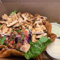 El Pollo Ranchero - Chicken Taco Salad!